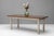 Plank top farm table in pine with later painted base. Circa 1900.