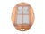 Late 20th Century Wooden Butler's Tray Table With Glass Inset Panels For Sale - Image 9 of 18