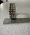 1980s Sterling Silver, Large Solid Mexican Taxco Hinged Cuff Bracelet For Sale In New York - Image 6 of 7