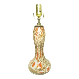 French La Rochére Studio Art Glass Lamp For Sale