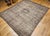Beige 19th Century Persian Kerman Lavar Rug, Hand-Knotted Wool, Floral Pattern, Ivory & Black, 9x10 For Sale - Image 8 of 18