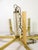 Mid Century Brass & Glass Chandelier ~ Hanging Lamp ~ Sciolari Murano Style For Sale - Image 10 of 18