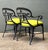 After Veneman Aluminum Armchairs in Ralph Lauren “Salt Marsh” - Pair For Sale - Image 9 of 18