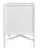 Verona Two-Drawer Nightstand in White For Sale - Image 9 of 11