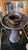 1950s 20th Century Candleholder in Brown-Black Glazed Ceramic by Jean Marais, 1950s For Sale - Image 5 of 12