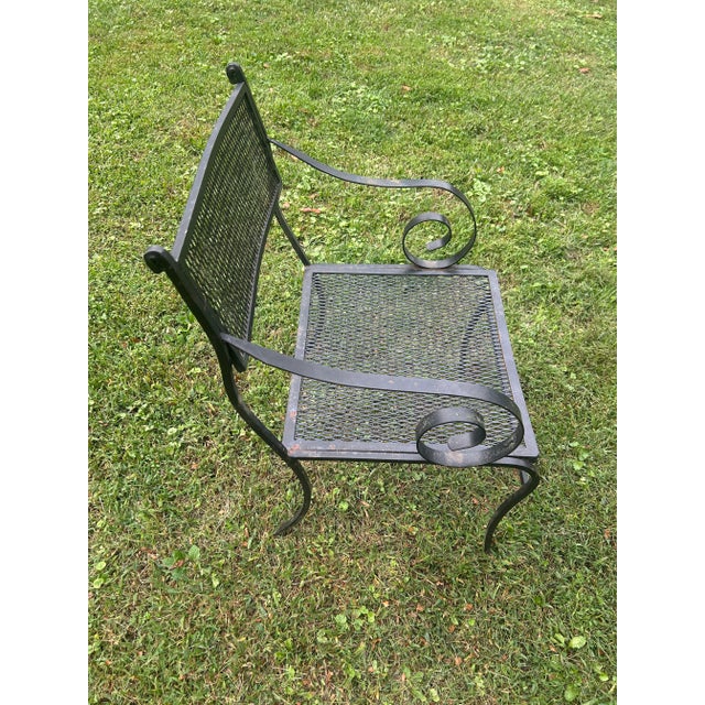 Perfect for your outdoor space! The table measures 42x29 and the chairs measure 17x21x30 Very sturdy One arm is detached...
