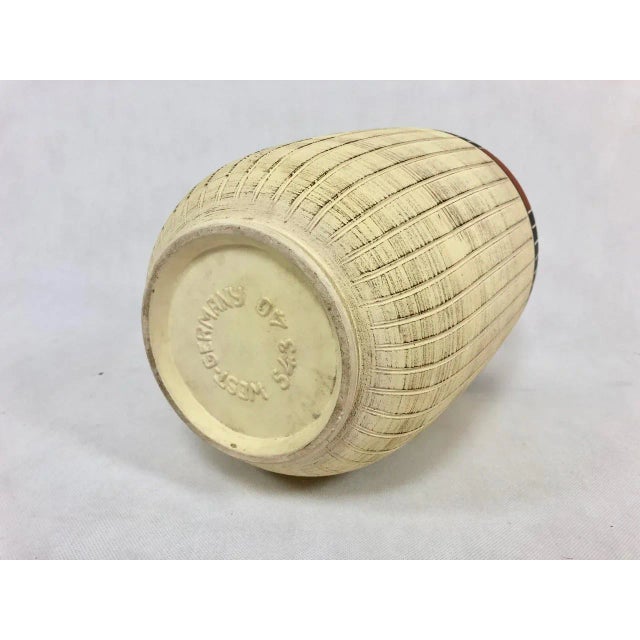 Mid-Century Modern Large Ceramic Floor Vase from Bay Keramik, 1960s For Sale - Image 3 of 6