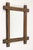 Beautiful crafted late 19th century Tramp Art mirror out of Austria. Elaborately made around 1870, this small rustic...