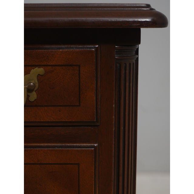 Kittinger Chippendale Style Mahogany Executive Desk For Sale In Philadelphia - Image 6 of 18