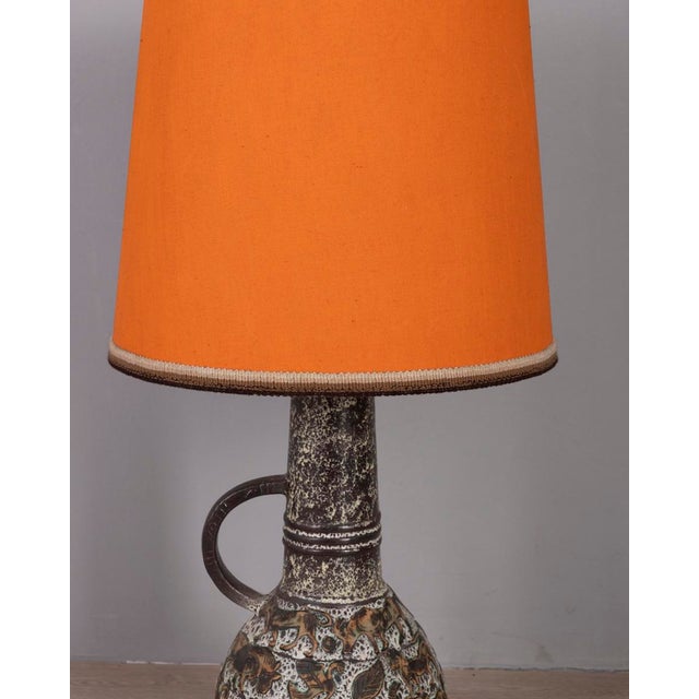 Vintage Ceramic Floor Lamp, West Germany, 1960s For Sale - Image 4 of 13
