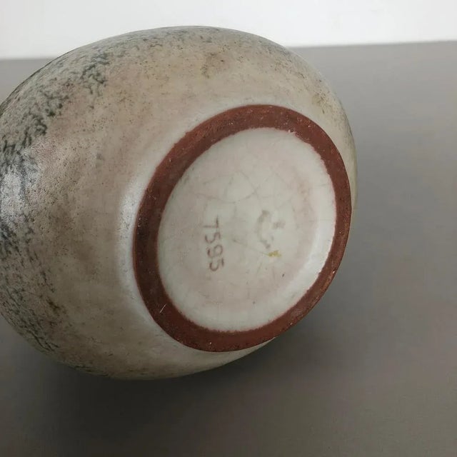 Abstract Ceramic Pottery Vase from Karlsruher Majolika, Germany, 1950s For Sale - Image 15 of 17