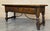 Early 20th Century Early 20th Century Spanish rectangular coffee table with turned legs and four drawers For Sale - Image 5 of 18