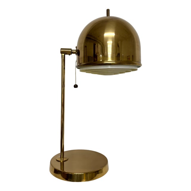 Scandinavian Model B075 Brass Table Lamp by Eje Ahlgren for Bergboms, 1960s For Sale