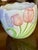 Ceramic Vintage Tulip and Lilac Ceramic Cachepot By Mary Ann Baker For Sale - Image 7 of 9