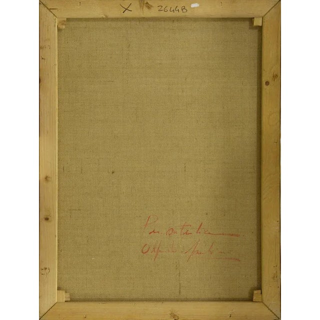 1990s Alfredo Santini, Costiera Amalfitana, Oil on Canvas, Italy, Framed For Sale - Image 5 of 6