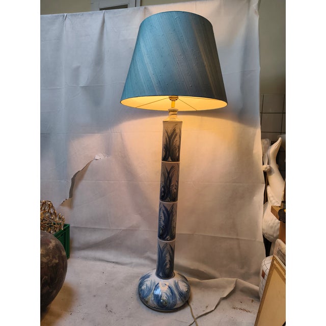 Ceramic Floor Lamp by Viggo Kyhn, Denmark, 1960s For Sale - Image 3 of 18
