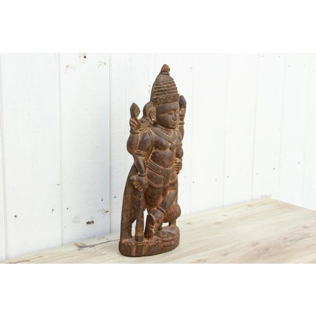Indian Mid 20th Century Indian Jaya Statue For Sale - Image 3 of 9