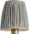 Visual Comfort Signature 4" Pleated Mist Silk Shade For Sale