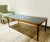 Mid-Century Modern Severin Hansen Rosewood Teal Tile Coffee Table Bench Haslev Mobelfabrik Denmark 1960s For Sale - Image 3 of 9