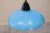 Mid-Century Metallic Roof Lamp Lacquered in Intense Blue, 1950s For Sale - Image 4 of 9