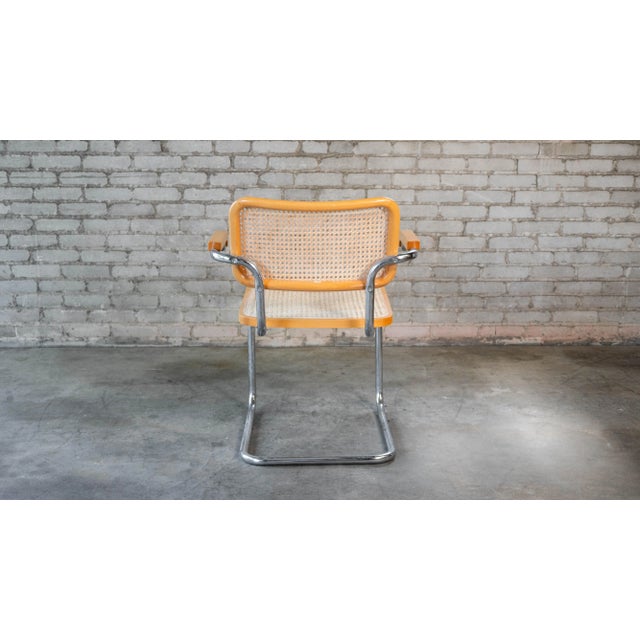 1970s Vintage Marcel Breuer Attr. Cesca Armchair For Sale - Image 12 of 13