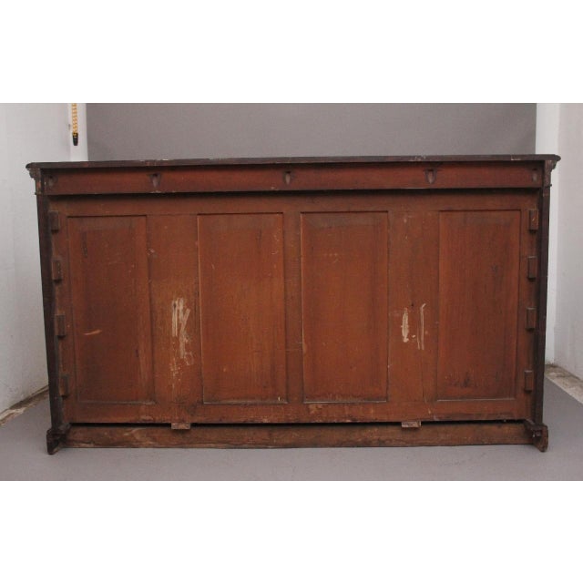 Brown 19th Century Walnut and Ormolu Open Bookcase by Johnstone and Jeanes, 1860s For Sale - Image 8 of 17