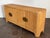 Mid-Century Modern Italian Style Rattan Mid Century Sideboard With Brass Hardware For Sale - Image 3 of 17
