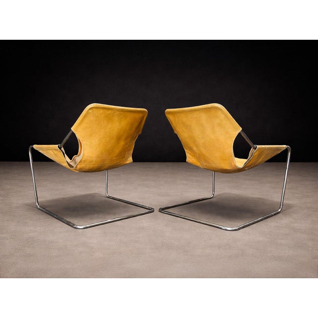 Pair of Paulistano Armchairs by Paulo Mendes da Rocha for Objekto, Brazilian Modern, 1970s - Lot 678B For Sale - Image 13 of 16