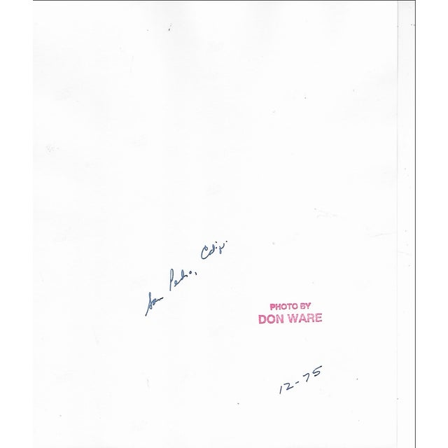 1975 black and white photo by Los Angeles, California based photographer Don Coleman Ware (1921-2006) of sailing of the CA...