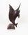 Wood 1970s Hand-Carved Hardwood Sailfish / Marlin Sculpture on Base For Sale - Image 7 of 11