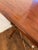 Campaign Style Mahogany Side or Dining Table For Sale - Image 12 of 13