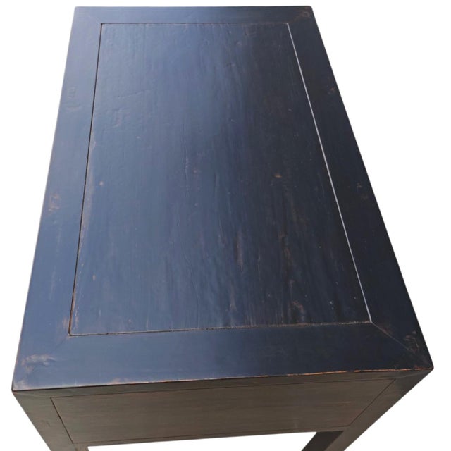 Early 19th Century Early 19th Century 4 Drawer Console Table For Sale - Image 5 of 7
