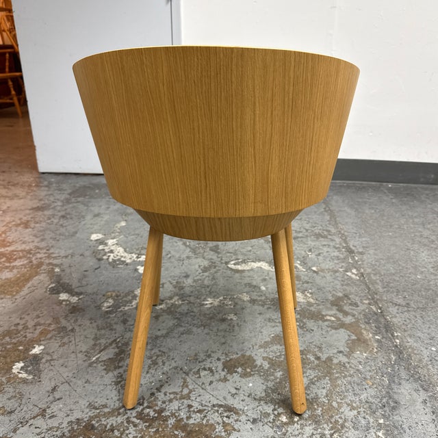 2000 - 2009 Stefan Diez for E15 Ch04 Houdini Oak + Leather Armchair For Sale - Image 5 of 12