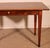 Small Cherry Wood Farm Table For Sale - Image 9 of 12