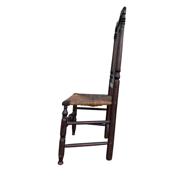 Queen Anne 18th Century Queen Anne Country Chair For Sale - Image 3 of 15
