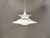Vintage Scandinavian Radius Hanging Lamp in White Metal by Erik Balslev for Fog & Mørup, 1970s For Sale - Image 6 of 14