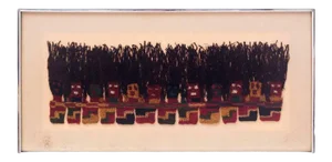 Framed Pre-Columbian Textile