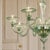 Contemporary Italian Murano Glass Chandelier with Rigadin Detailing by Simoeng for Simoeng For Sale - Image 3 of 4
