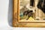 Stunning Antique 19th Century Saint Dominic Needlework Embroidery Victorian Catholic Religious Textile in Gilt Frame Wall Home Decor Art For Sale - Image 12 of 14