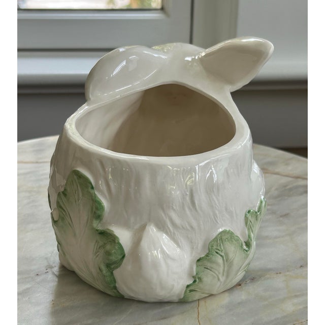 Vintage Bunny Planter For Sale In New York - Image 6 of 9
