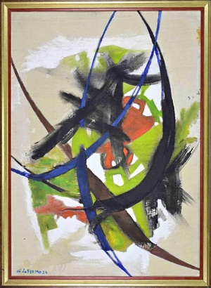 Giorgio Lo Fermo, Abstract Expression, Oil Painting, 2023