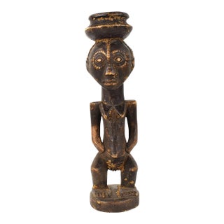 Early 20th Century Tabwa Standing Female Figure For Sale
