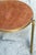 Mastercraft Bronze and Suede Side Table, USA, circa 1970s For Sale In West Palm - Image 6 of 12