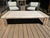 Contemporary Rh Matira Outdoor Coffee Table, 66”, Natural Teak + Custom Cover For Sale - Image 3 of 4