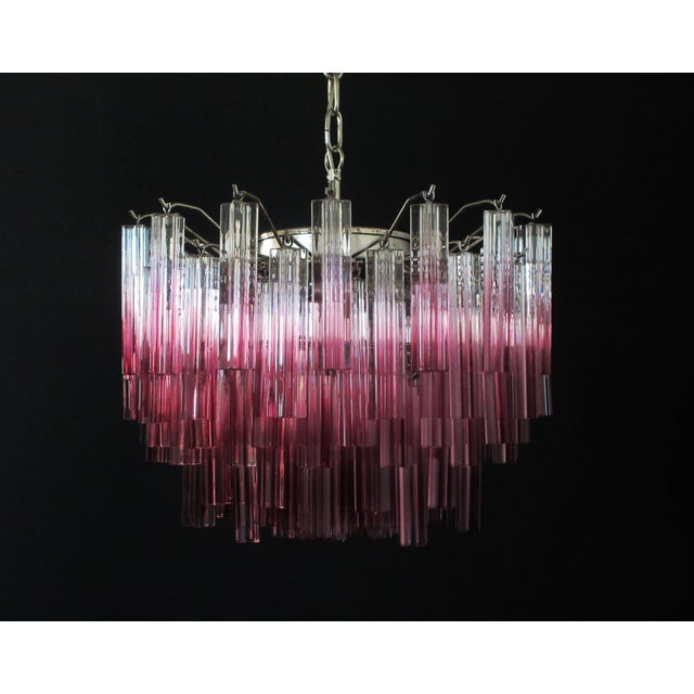 Vintage Murano Glass Chandelier, 1990s For Sale - Image 10 of 18