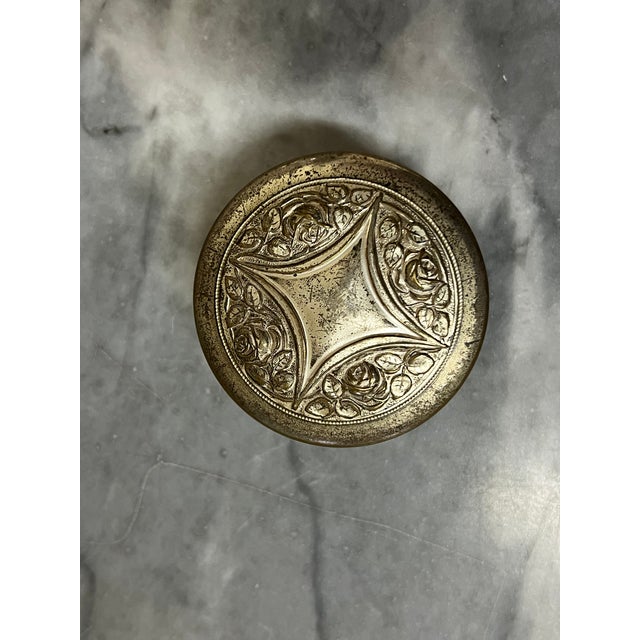 Vintage Jewelery Silver-Plated Box by G.Galbiati, 1970s For Sale - Image 4 of 7