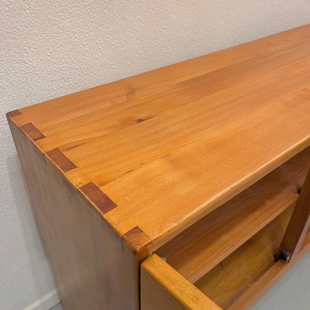 Sideboard in Elm from Maison Regain, France, 1970 For Sale - Image 12 of 16
