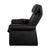 Lugano Leather Armchair in Black with Manual and Reclining Function from Erpo For Sale - Image 17 of 18