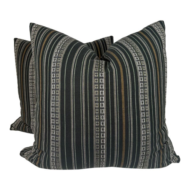 Zak + Fox "Mori" in 01 22" Pillows-a Pair For Sale