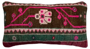 Vintage Handmade Rug Cushion Cover